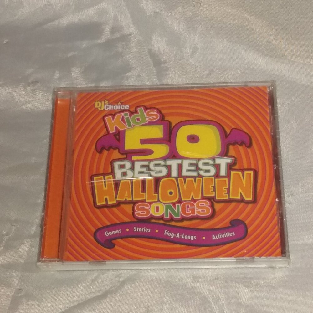 DJ Choice Kids 50 Bestest Halloween Songs CD